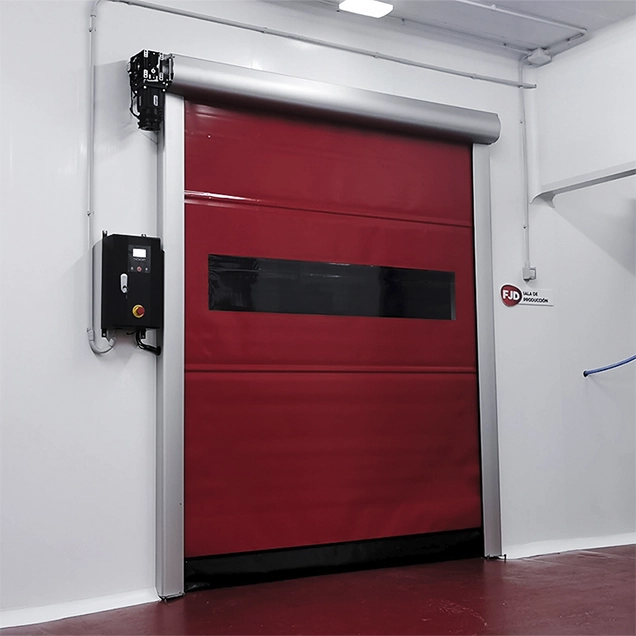 Puerta Rápida para sector Cárnico