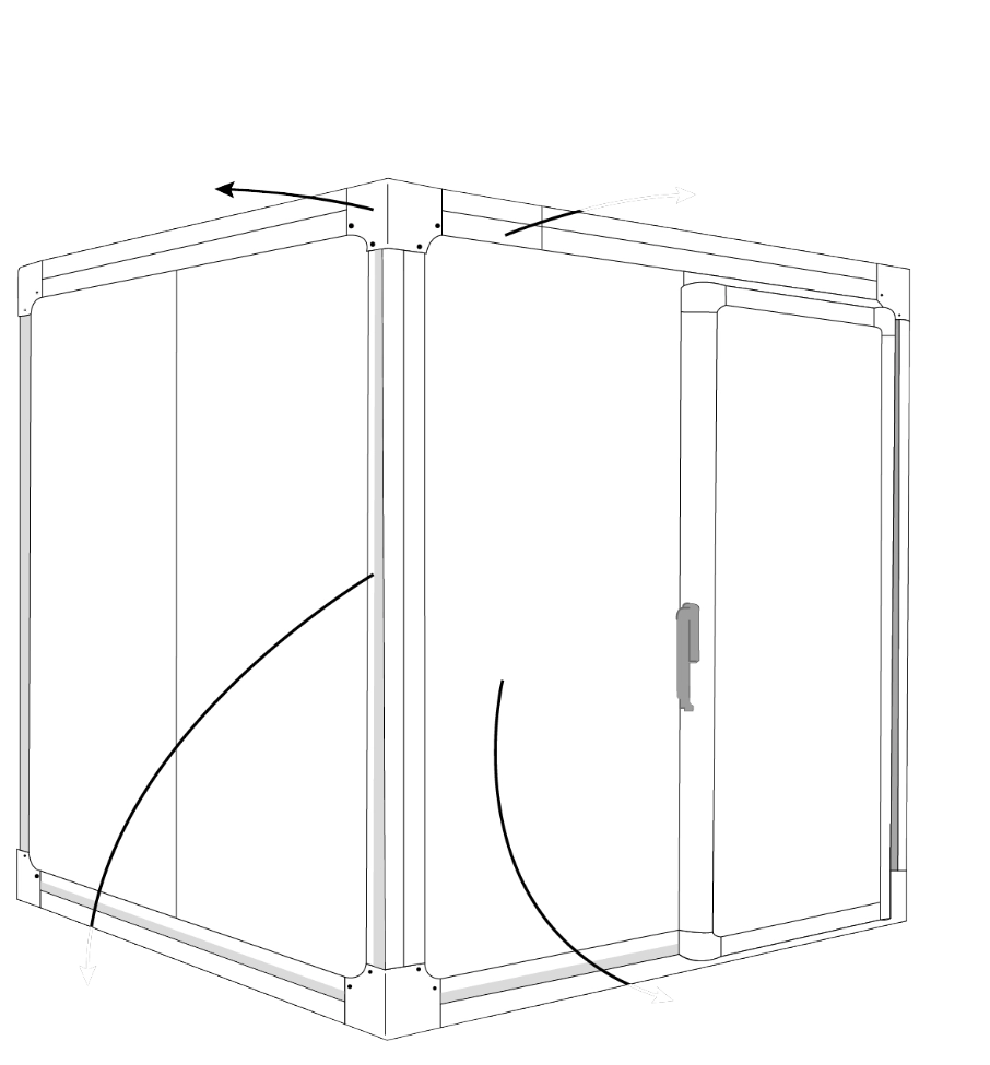 Características de la Cámara Modular Frigorífica.