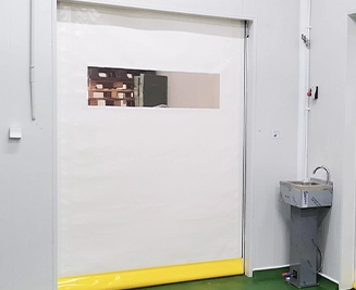 pasillo de puertas correderas frigorificas