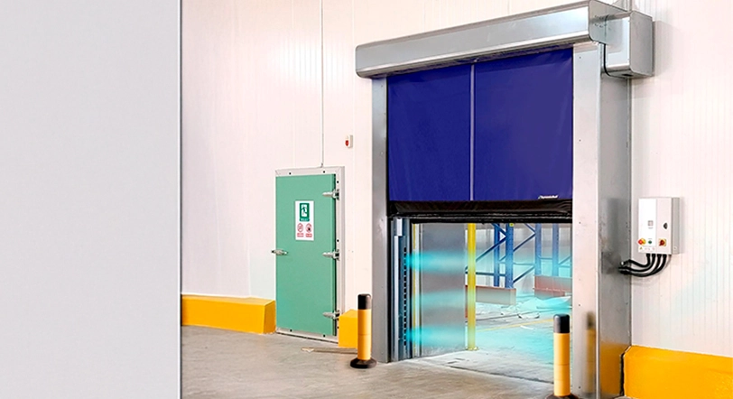 Puerta rápida enrollable